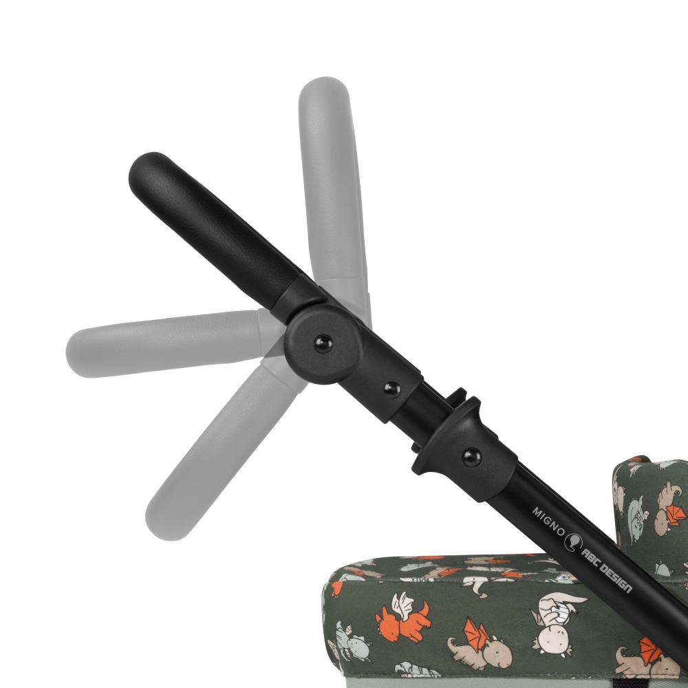 Poussette pour Poupée ABC Design Migno - Dragon