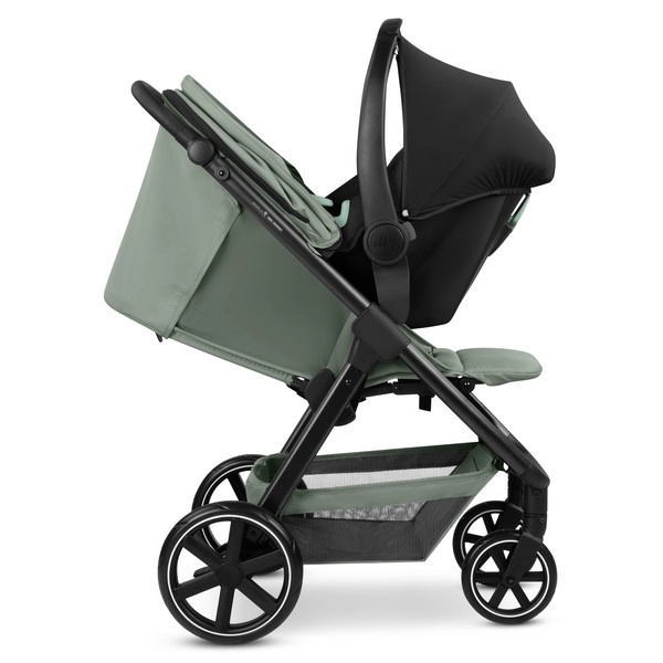 Poussette ABC Design Avus 2 - Pine + Coque Auto Cybex Cloud G i-Size - Moon Black