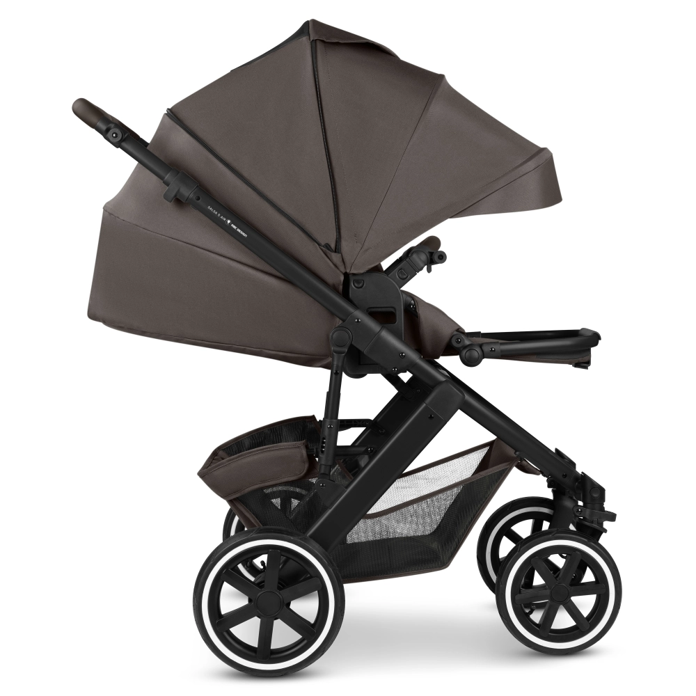 Pack Naissance ABC Design Poussette Salsa 5 Air + Nacelle + Coque Auto Tulip + Accessoires - Teddy