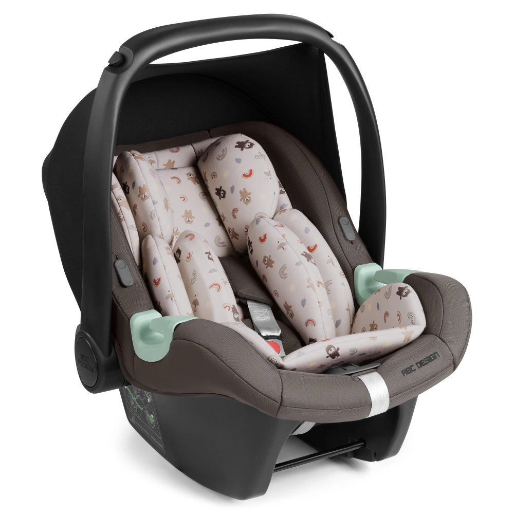 Pack Naissance ABC Design Poussette Salsa 5 Air + Nacelle + Coque Auto Tulip + Accessoires - Teddy