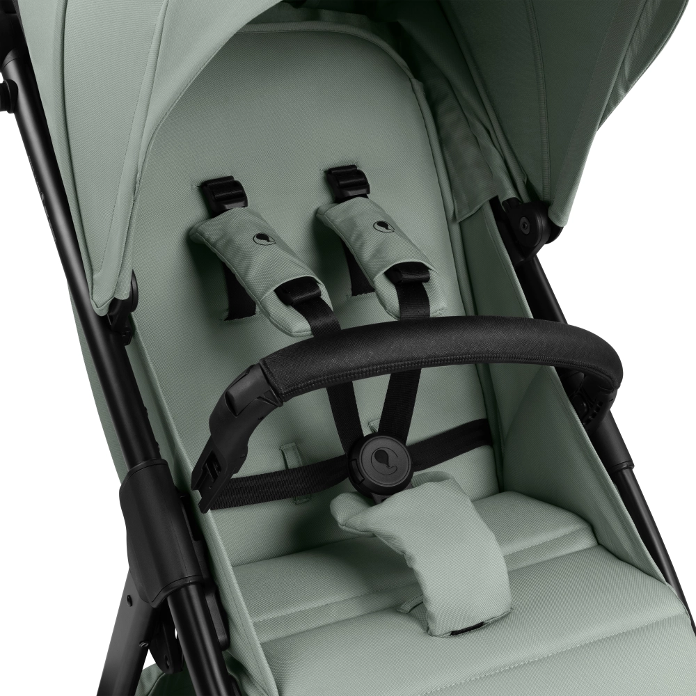 Poussette ABC Design Avus 2 Air - Pine + Coque Auto Cybex Cloud G i-Size - Moon Black