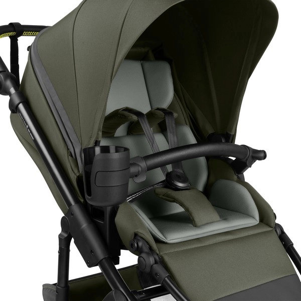 Poussette ABC Design Salsa 5 Run - Avocado + Coque Auto Cybex Cloud G i-Size - Moon Black