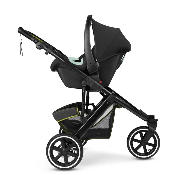 Poussette ABC Design Salsa 5 Run - Avocado + Coque Auto Cybex Cloud G i-Size - Moon Black