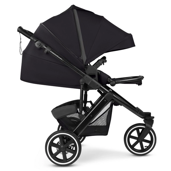 Poussette ABC Design Salsa 5 Run - Coal + Coque Auto Cybex Cloud G i-Size - Moon Black