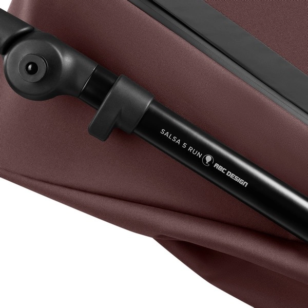 Poussette ABC Design Salsa 5 Run - Umbra + Coque Auto Cybex Cloud G i-Size - Moon Black