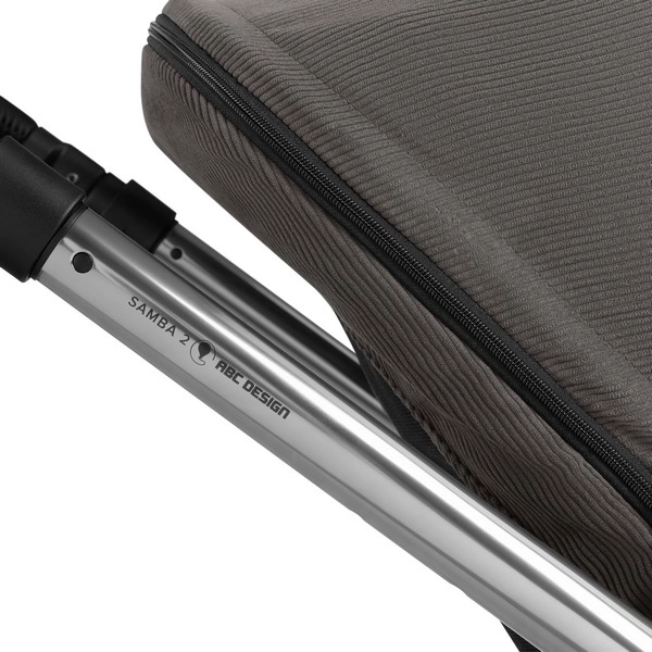 Poussette ABC Design Samba 2 + Nacelle - Almond