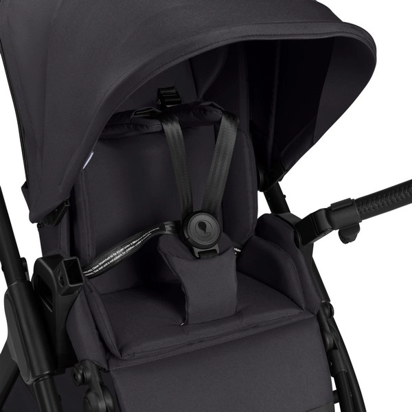 Poussette ABC Design Samba 2 - Coal + Coque Auto Cybex Cloud G i-Size - Moon Black