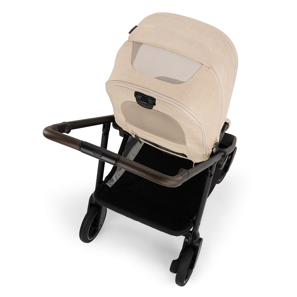 Poussette Nuna Swiv + Coque Auto Arra Flex - Biscotti