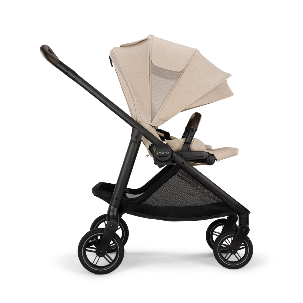 Poussette Nuna Swiv + Coque Auto Arra Flex - Biscotti