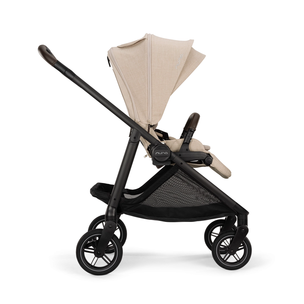 Poussette Nuna Swiv + Coque Auto Arra Flex - Biscotti