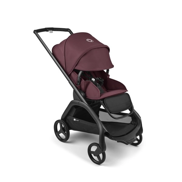 Poussette Bugaboo Dragonfly - Châssis Noir / Canopy Cherry Intense