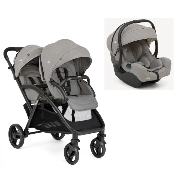 Poussette Evalite Duo + i-Gemm 3 - Pebble