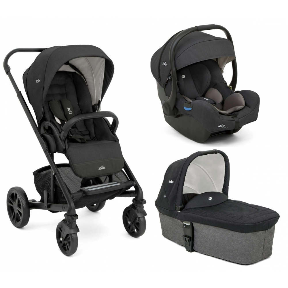 Poussette Chrome + Nacelle Chrome + i-Gemm 3 - Shale