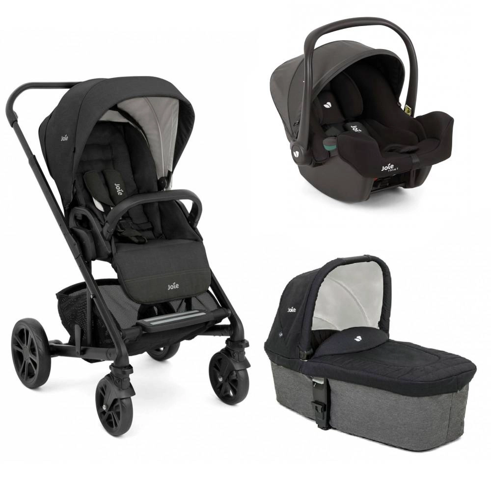 Poussette Chrome + Nacelle Chrome + i-Snug 2 - Shale