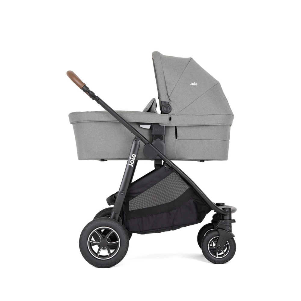 Poussette Joie Versatrax + Nacelle Ramble XL + Coque Auto i-Gemm 3 - Pebble