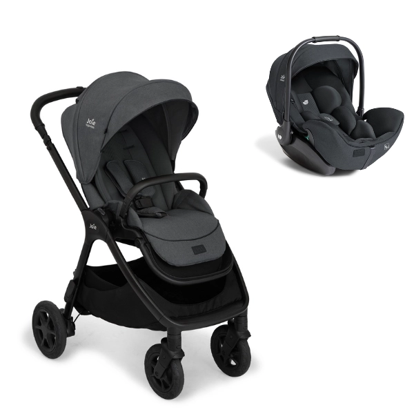 Poussette Joie Finiti + Coque Auto i-Level Pro - Ebony