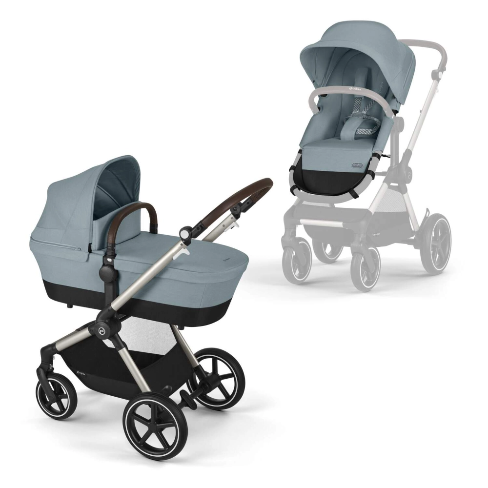 Poussette Cybex Eos Lux TPE - Stormy Blue