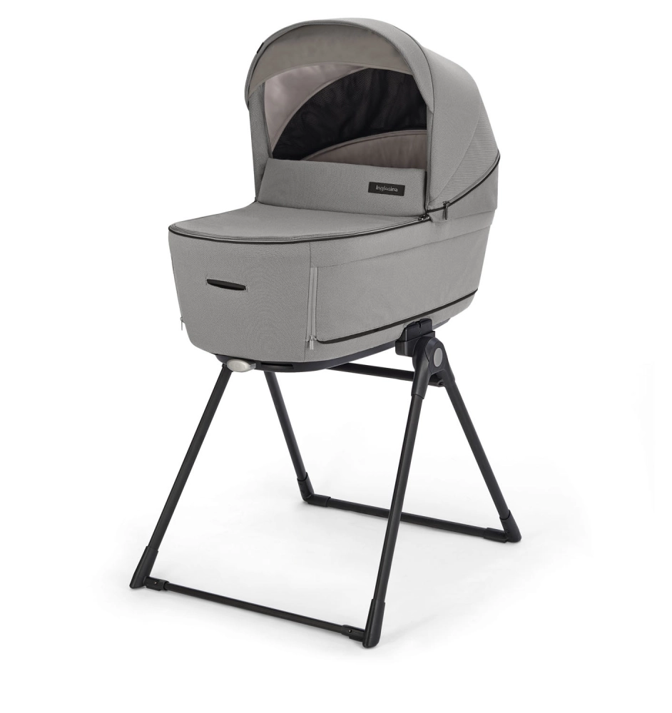 Poussette Inglesina (Système Quattro Aptica Darwin Recline) Litio Black - Platinum Grey