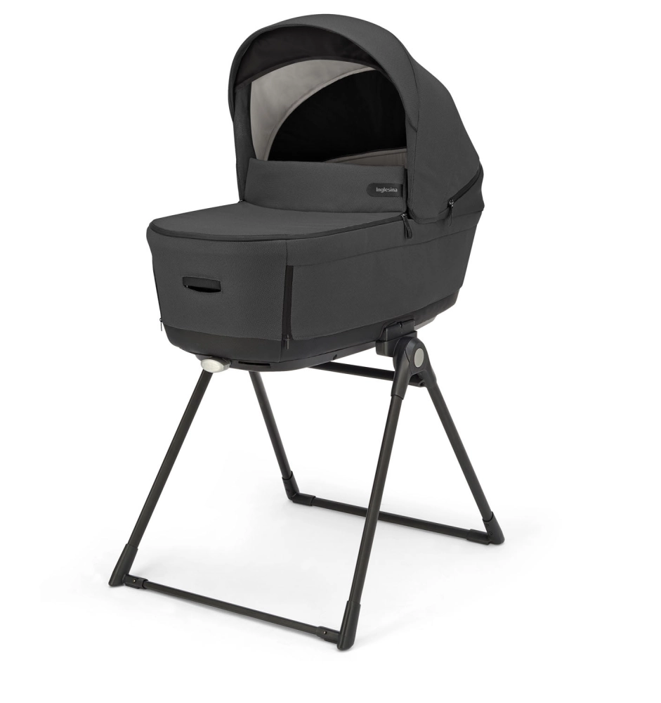 Poussette Inglesina (Système Quattro Aptica XT Darwin Recline) Total Black - Magnet Grey