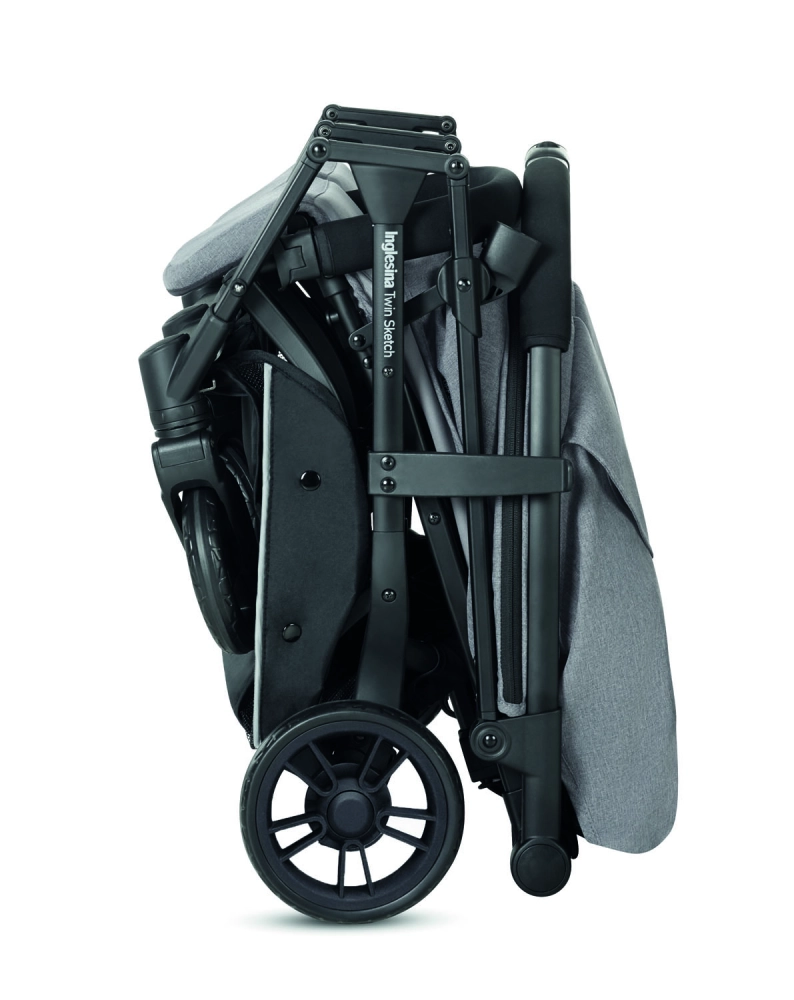 Poussette Inglesina Double Twin Sketch - Grey