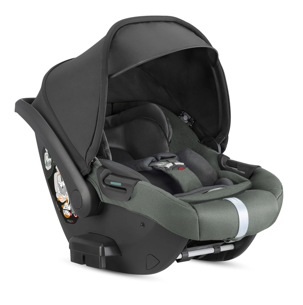 Coque Auto 40-75cm Inglesina Darwin Infant i-Size Recline - Taiga Green