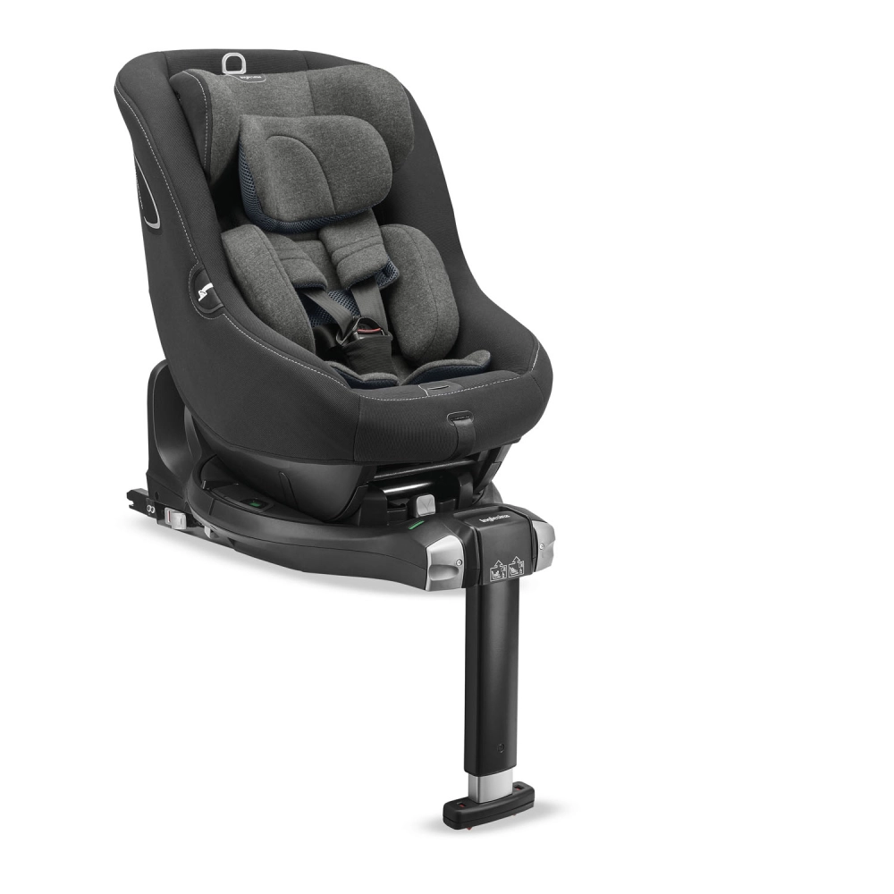 Siège Auto 40-105cm Inglesina Darwin Next Stage i-Size - Vulcan Black