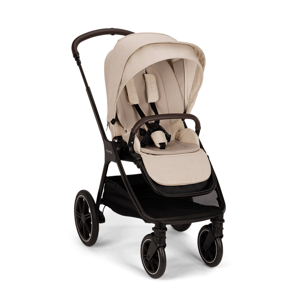 Poussette Nuna Triv lx + Arra Flex - Biscotti