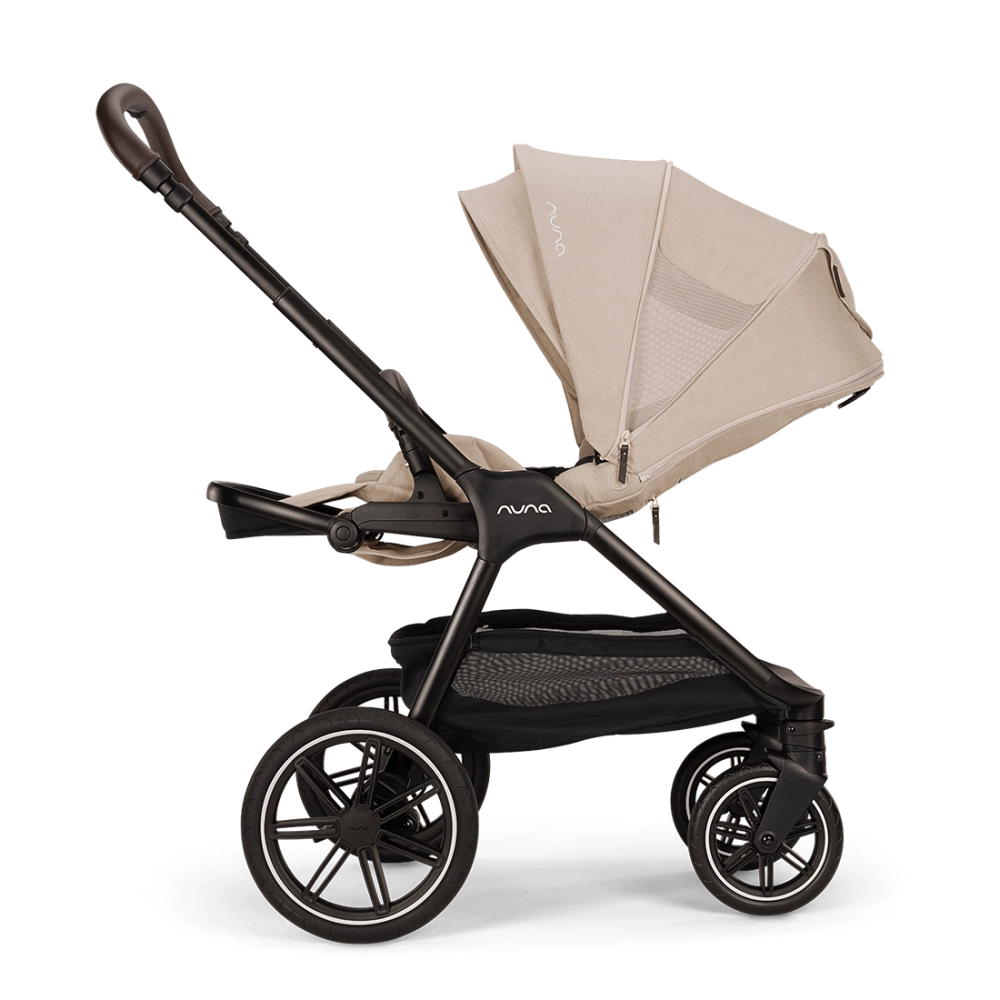 Poussette Nuna Triv lx + Arra Flex - Biscotti
