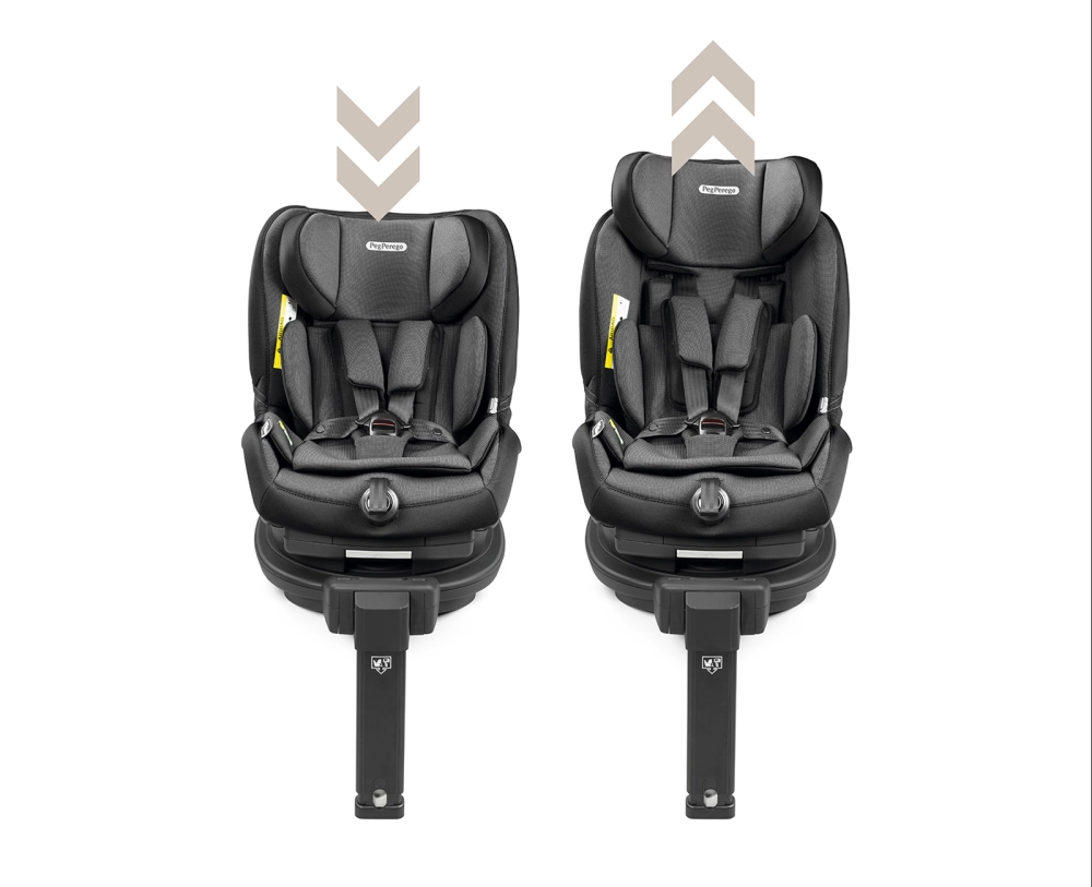 Siège Auto 61-105cm Peg Perego Viaggio Giro - CRYSTAL BLACK