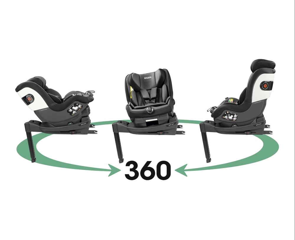 Siège Auto 61-105cm Peg Perego Viaggio Giro - CRYSTAL BLACK