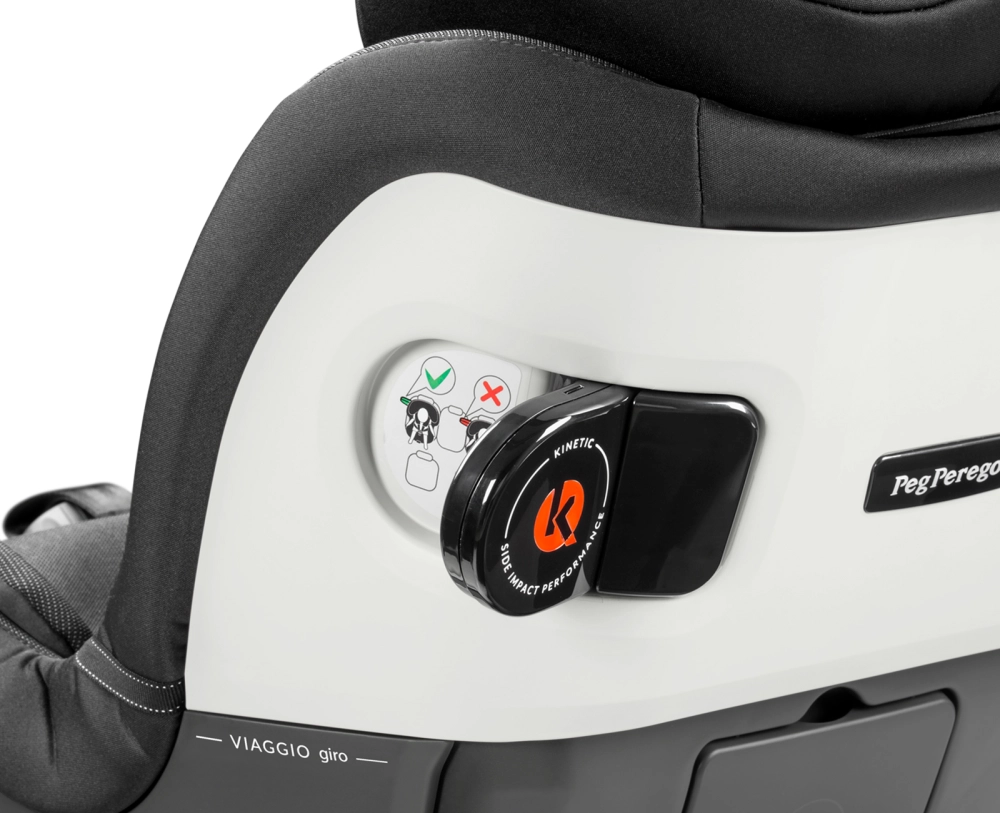 Siège Auto 61-105cm Peg Perego Viaggio Giro - CRYSTAL BLACK