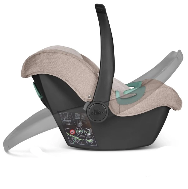 Coque Auto 45-85cm ABC Design Tulip i-Size - Camel