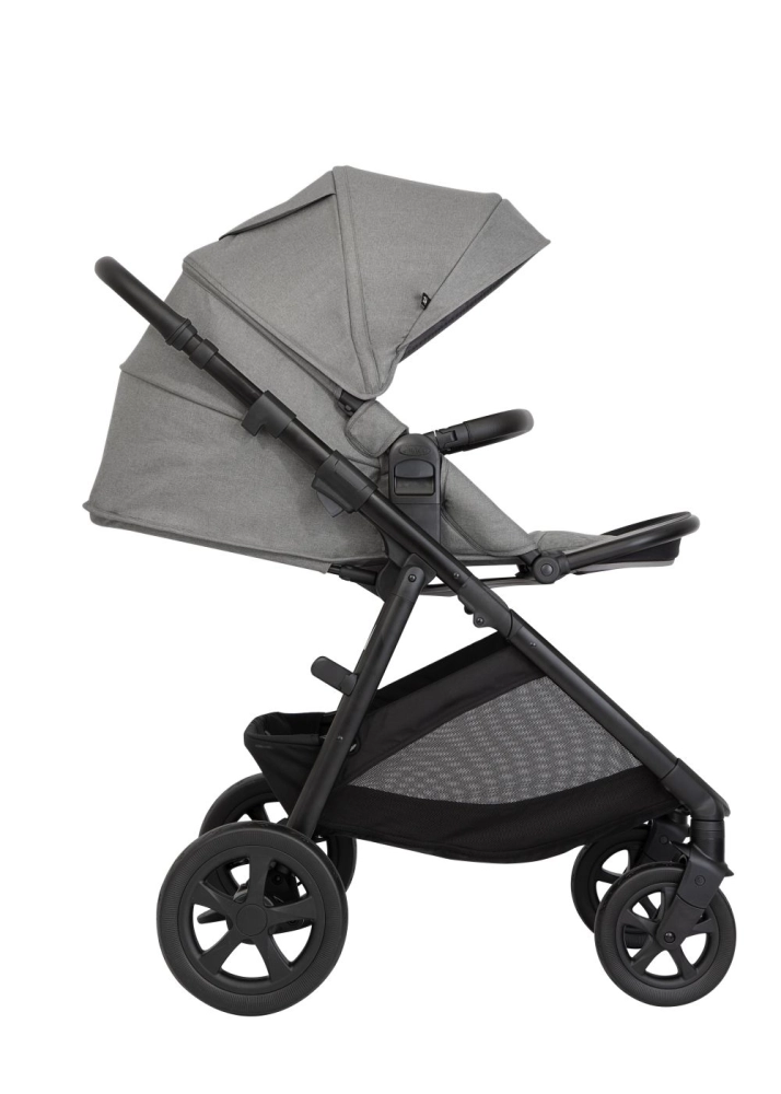 NEAR2ME DLX TRIO - Poussette + SnugLite + Nacelle + Protection pluie + Adaptateurs - Graco - ASH