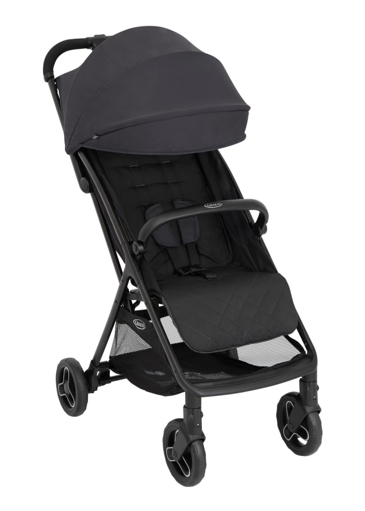 MYAVO TRIO - Poussette incl. SnugLite + Nacelle + Protection pluie + Adaptateur - Graco - CHARCOAL