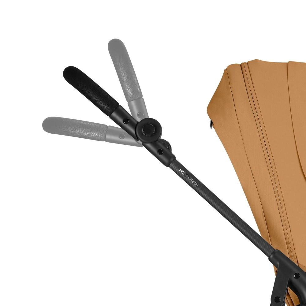 Poussette Citadine Melio Carbon 6 - CYBEX - Cinnamon Yellow