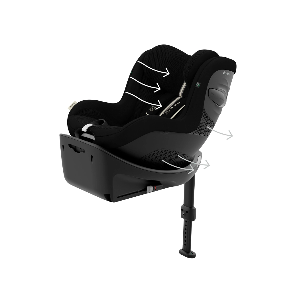 Siège Auto Sirona G3 i-Size - CYBEX - Moon Black