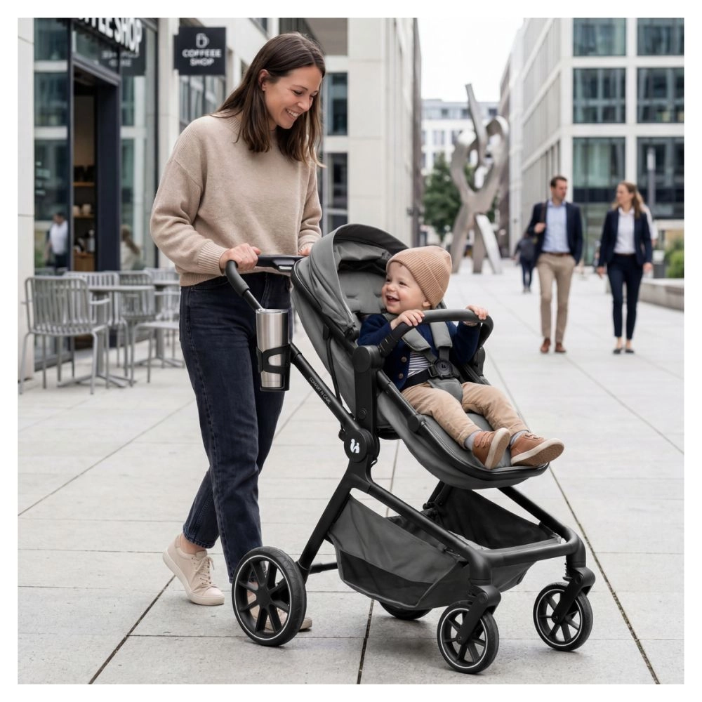 Poussette Convert N Care Dark-grey - Dark Grey