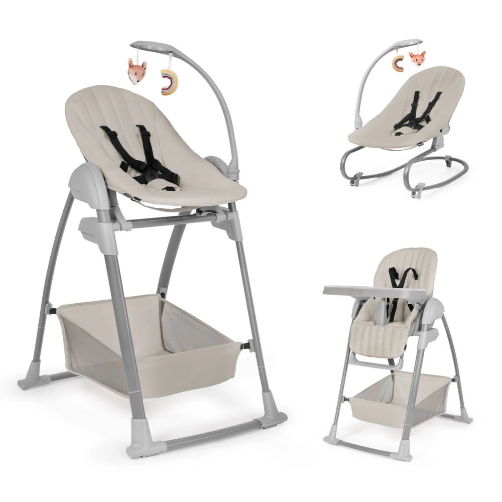 Chaise haute Sit N Relax 3in1 Beige - Beige