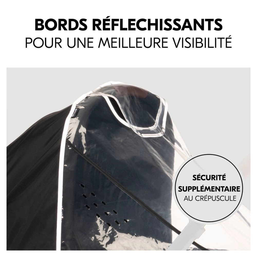 Habillage pluie nacelle universel Carrycot Raincover 