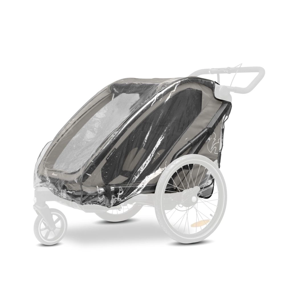 Housse de pluie pour remorque de vélo Bike N Walk Duo Raincover 