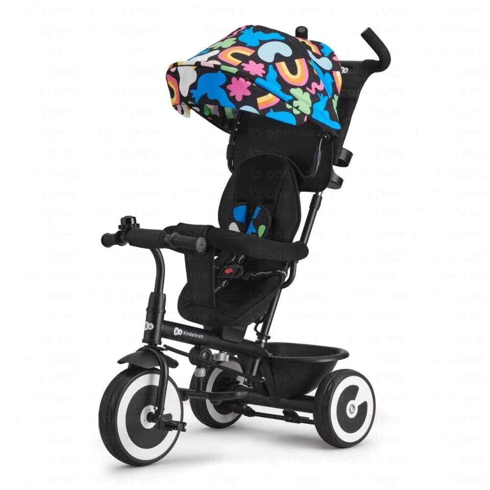 Tricycle ASTON x Happy shapes - Kinderkraft - multicolore