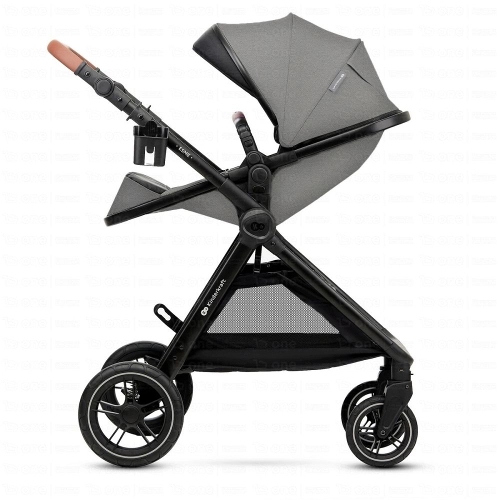 Poussette Trio ESME 3en1 - Kinderkraft - gris