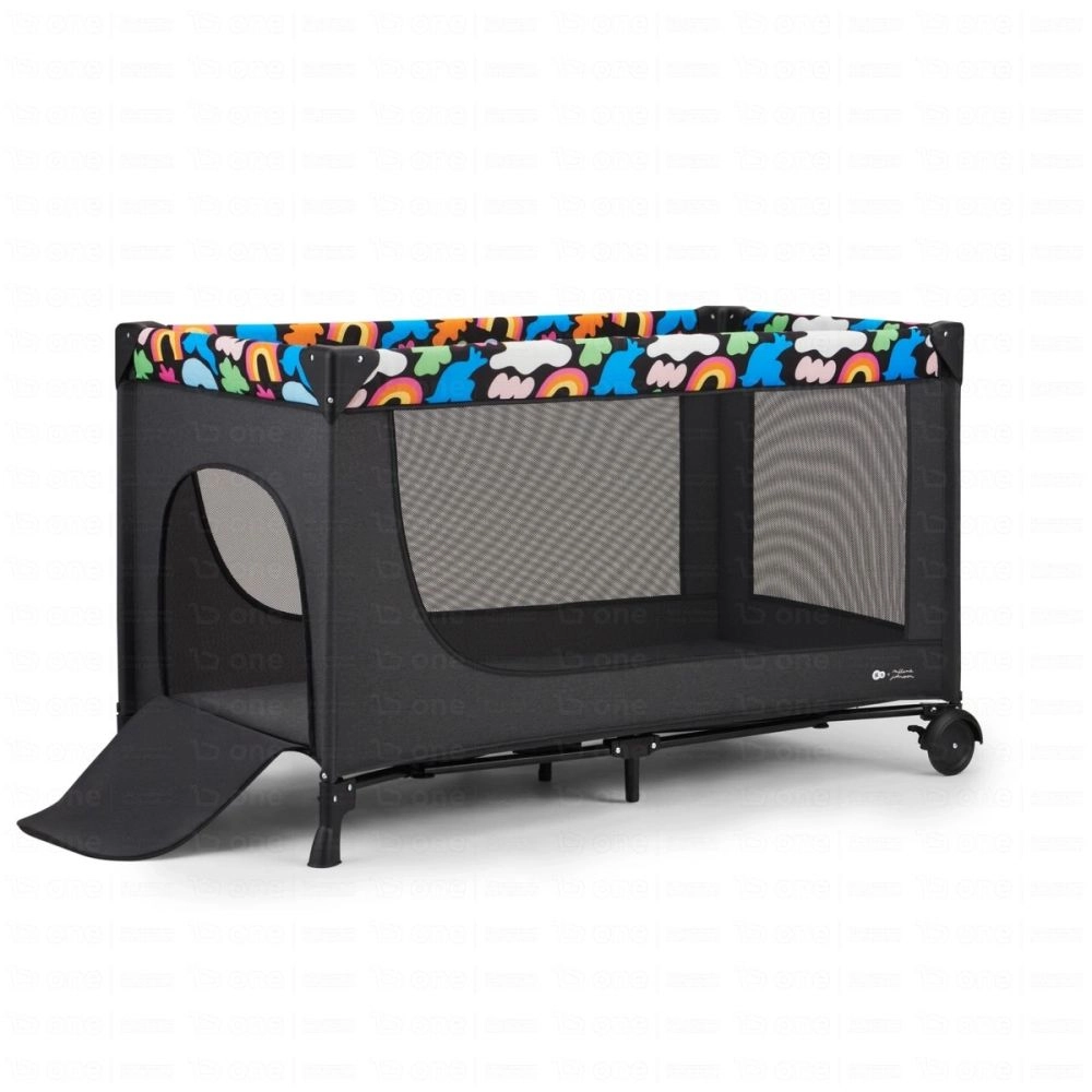 Lit parapluie 2en1  JOY 2 x Happy shapes - Kinderkraft - multicolore