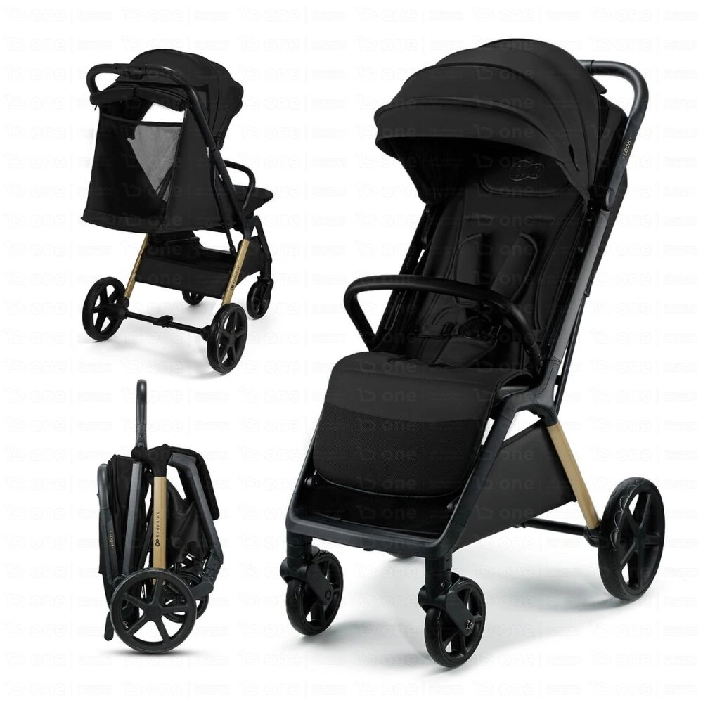 Poussette LOOM - Kinderkraft - noir