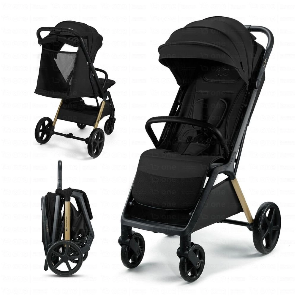 Poussette LOOM - Kinderkraft - noir