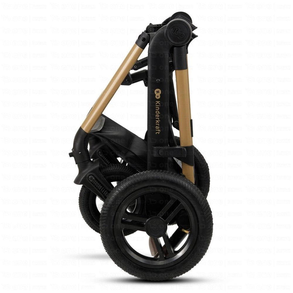 Poussette Trio MOOV 2 (roues AIR) - Kinderkraft - noir
