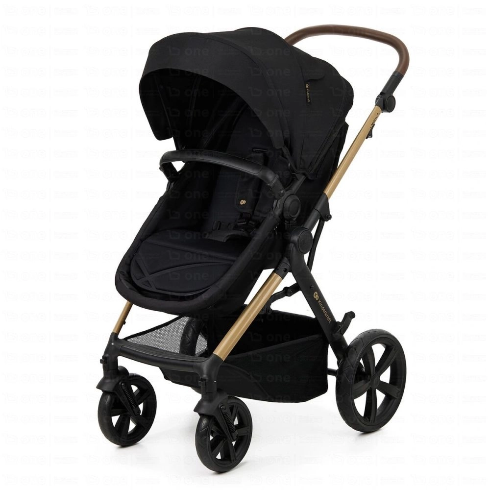 Poussette Trio MOOV 2 (roues EVA) - Kinderkraft - noir