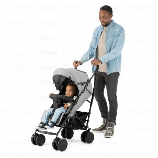 Poussette SIESTA - Kinderkraft - gris