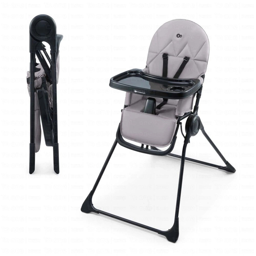 Chaise haute BINCI - Kinderkraft - gris