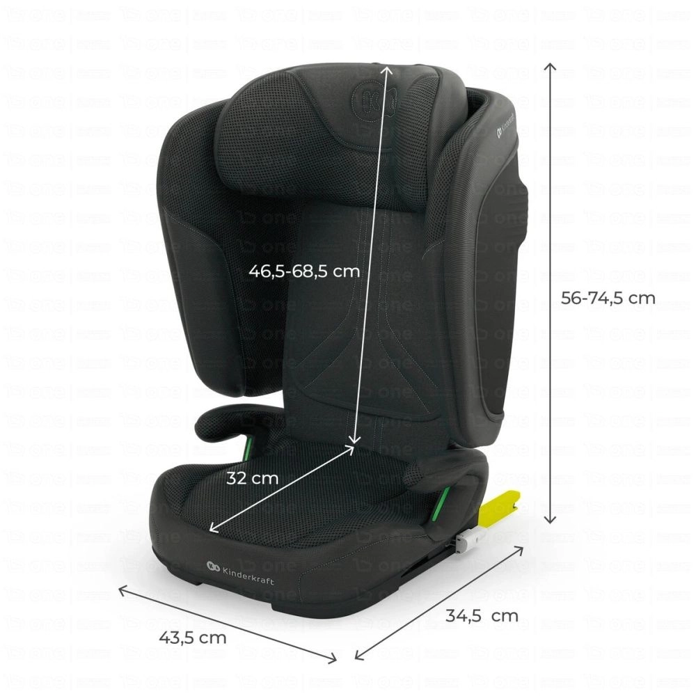 Siège auto UNITY 2 i-Size - Kinderkraft - noir